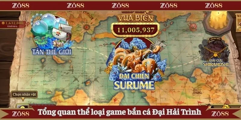 Tổng quan về thể loại game bắn cá Đại Hải Trình 